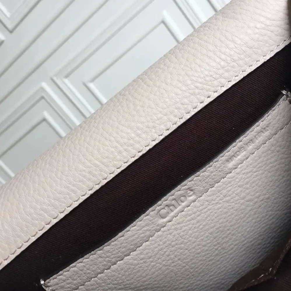 Chloe Marcie Small Saddle Bag for Women in Sandy