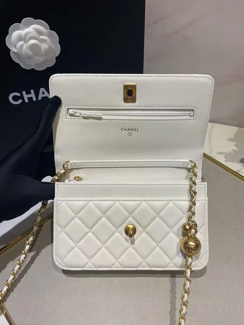 Chanel Woc Wallet On Chain Pink / Chanel Woc Wallet On Chain Pink /