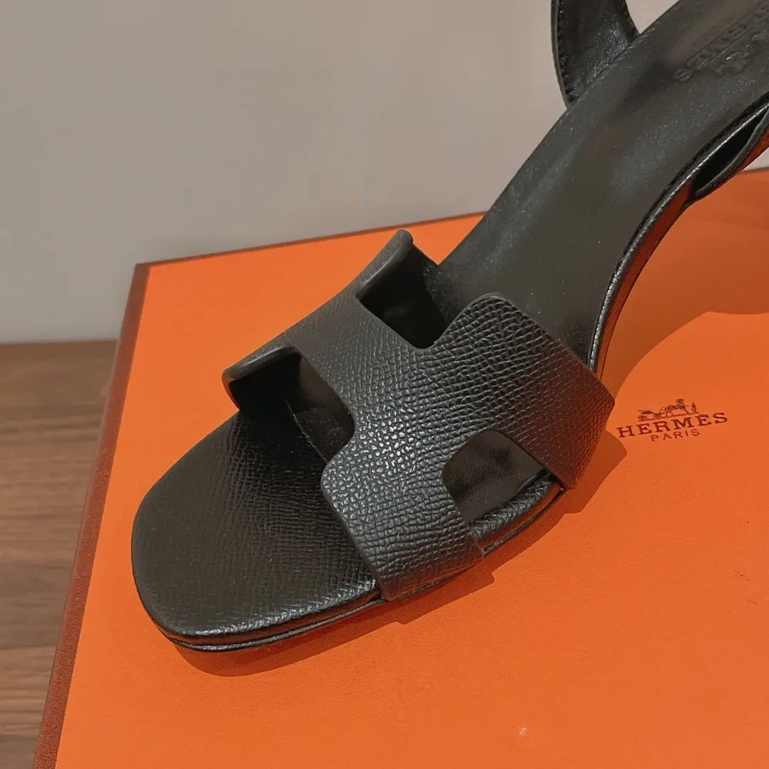 Hermes Eternite Sandal Noir / Hermes Eternite Sandal Noir /
