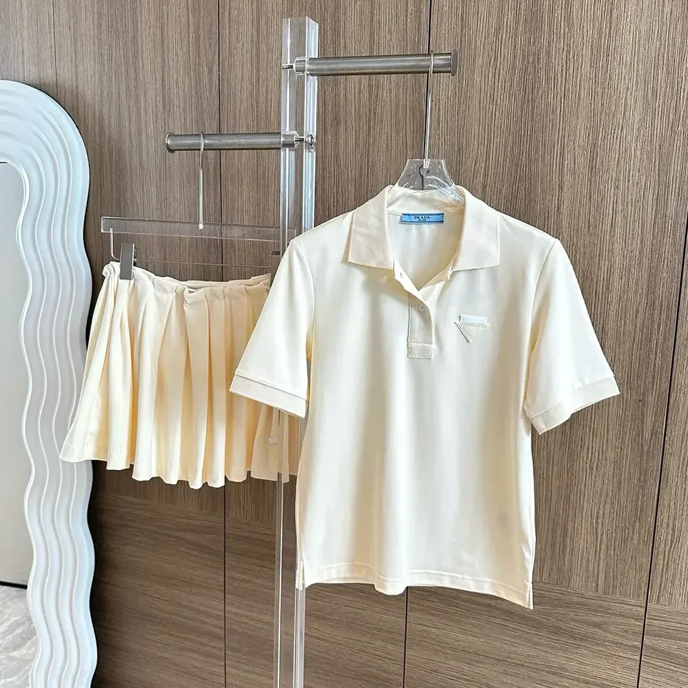 Prada Piqué Polo Shirt for Women