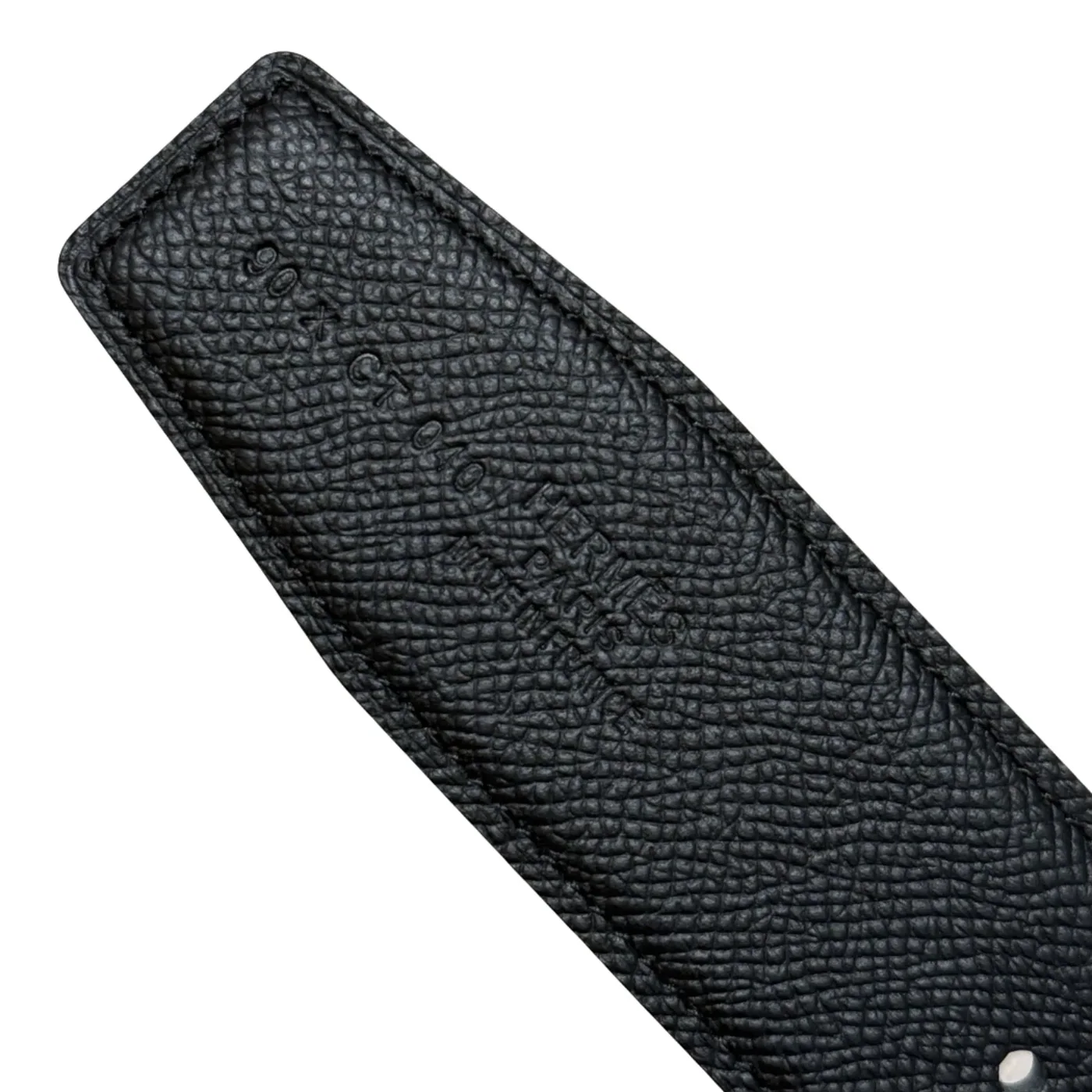 Hermès H-Zip Reversible Belt Black & Green Hermès H-Zip Reversible Belt Black & Green