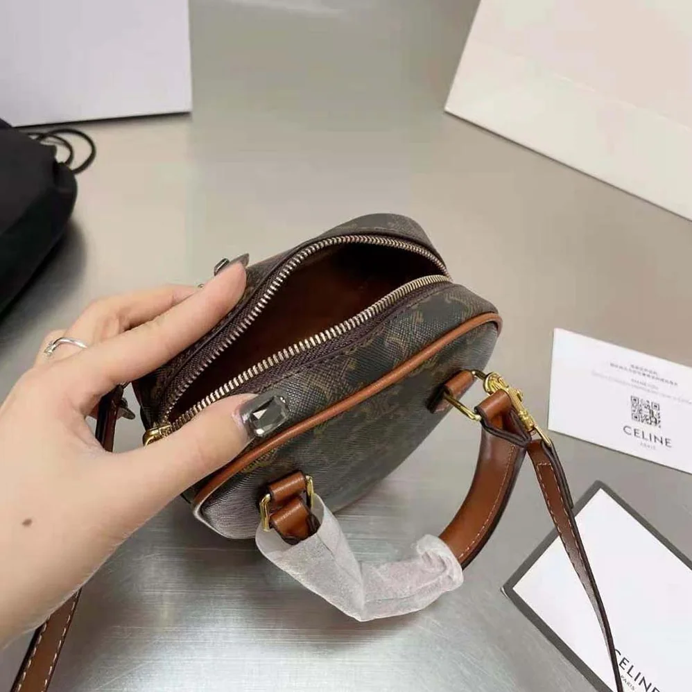 Celine Medium Celine Heart in Triomphe Canvas and Calfskin for Women Celine Medium Celine Heart in Triomphe Canvas and Calfskin for Women