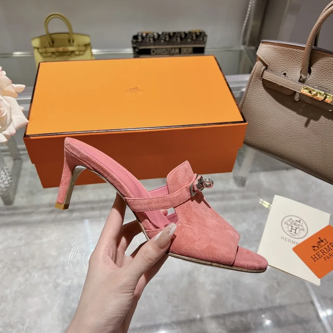 Hermes Cute Sandal Pink Hermes Cute Sandal Pink