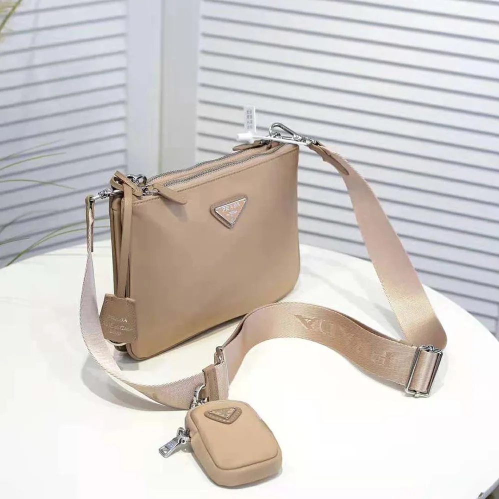 Prada Nylon Re-Edition 2000 Shoulder Bag for Women in Pink