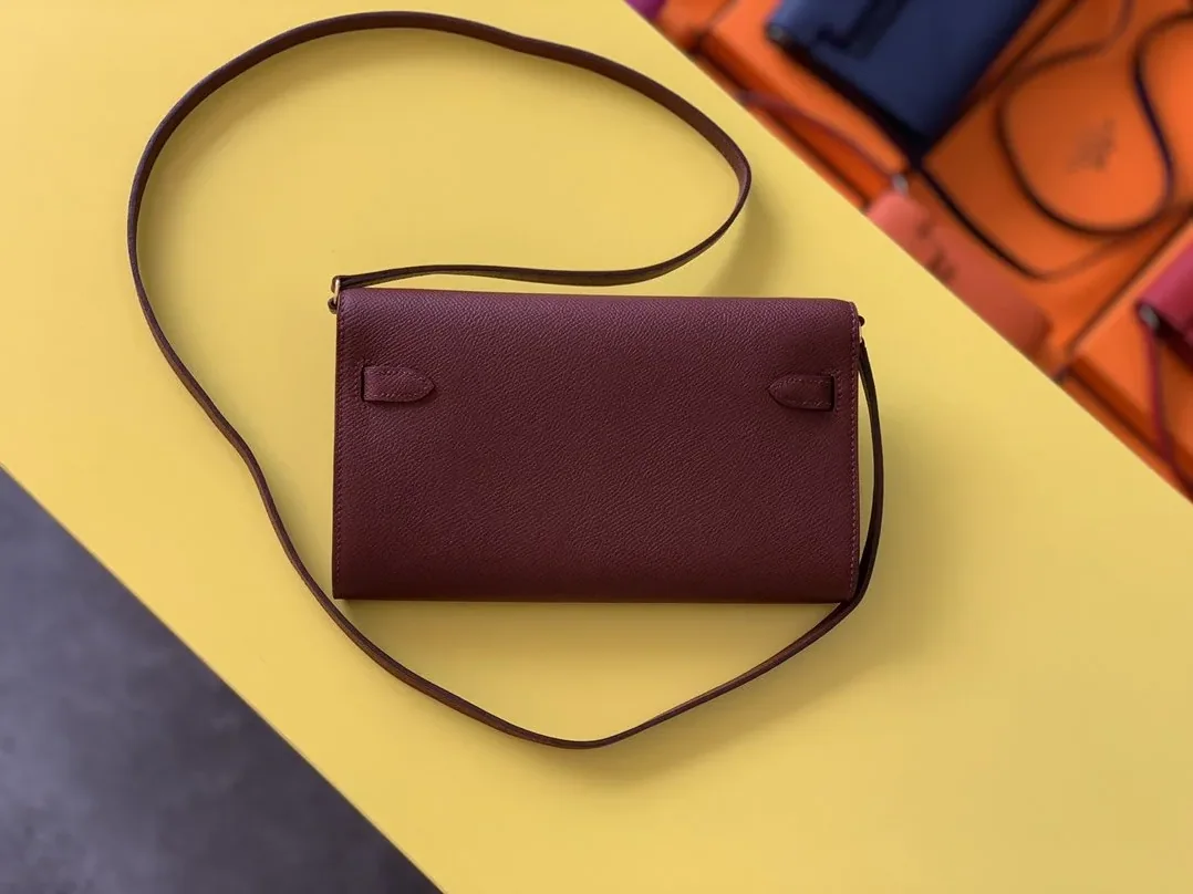 Hermes Kelly Wallet To Go Woc Epsom Wine Hermes Kelly Wallet To Go Woc Epsom Wine