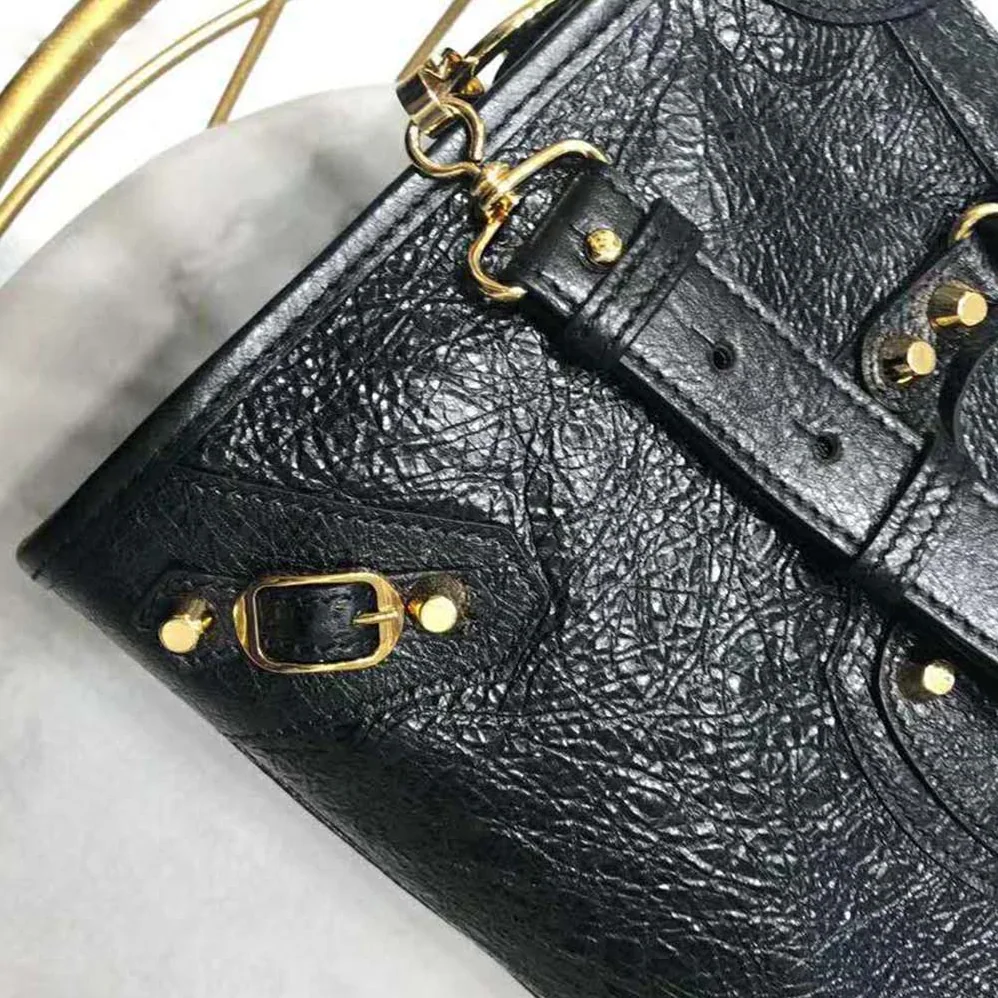 Balenciaga Classic Gold City S for Women in Black Balenciaga Classic Gold City S for Women in Black