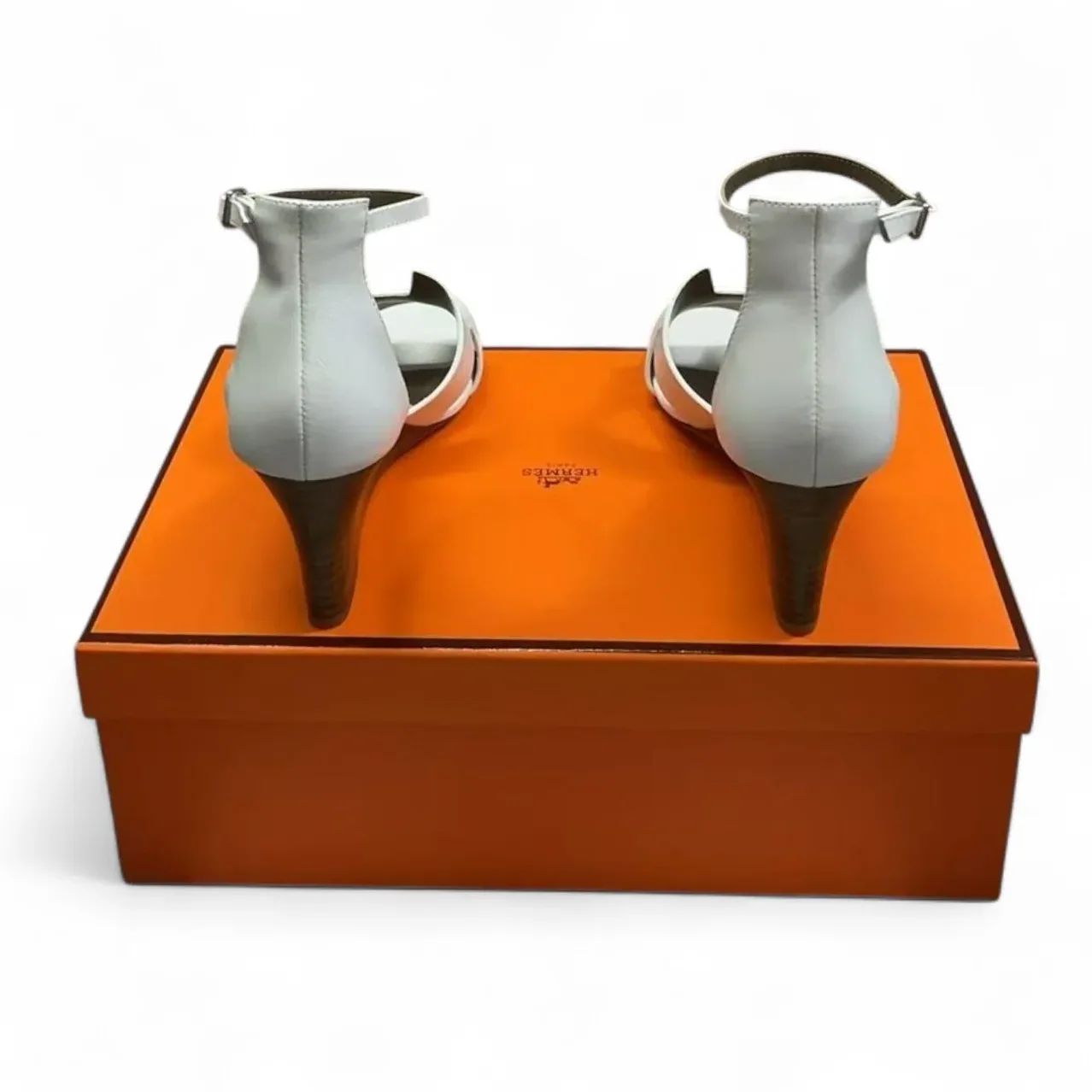 Hermes Legend Sandal White , Shoes for Women