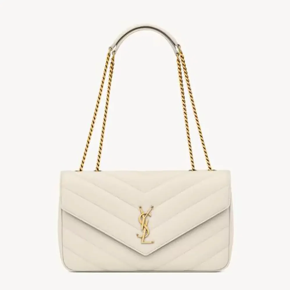 Saint Laurent YSL Loulou Medium in Matelasse Lambskin for Women