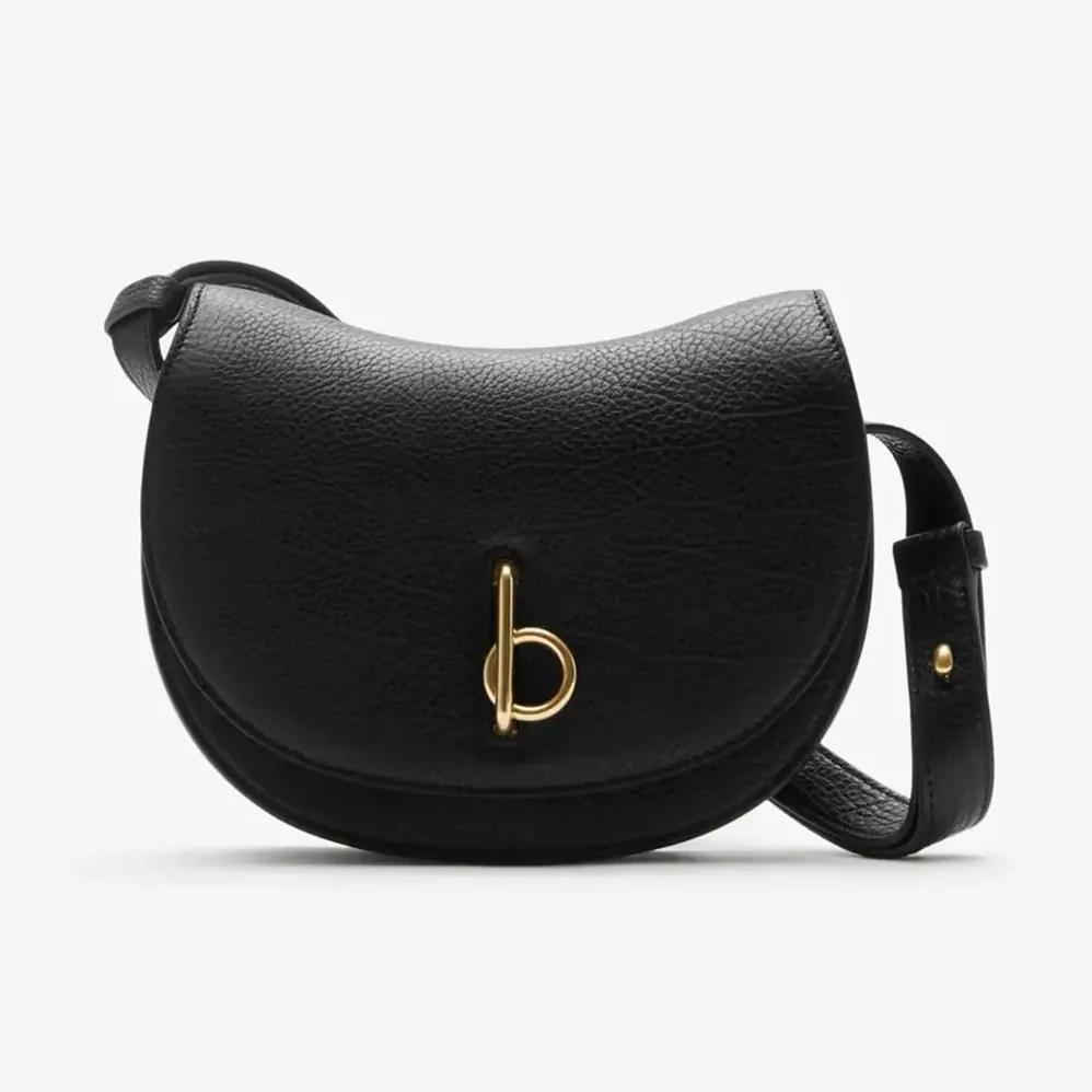 Burberry Mini Rocking Horse Bag for Women in Black