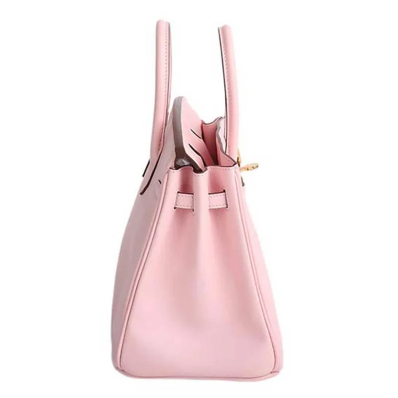 Hermes Birkin 25 Bag in Togo Leather with Gold Hardware in Pink Hermes Birkin 25 Bag in Togo Leather with Gold Hardware in Pink