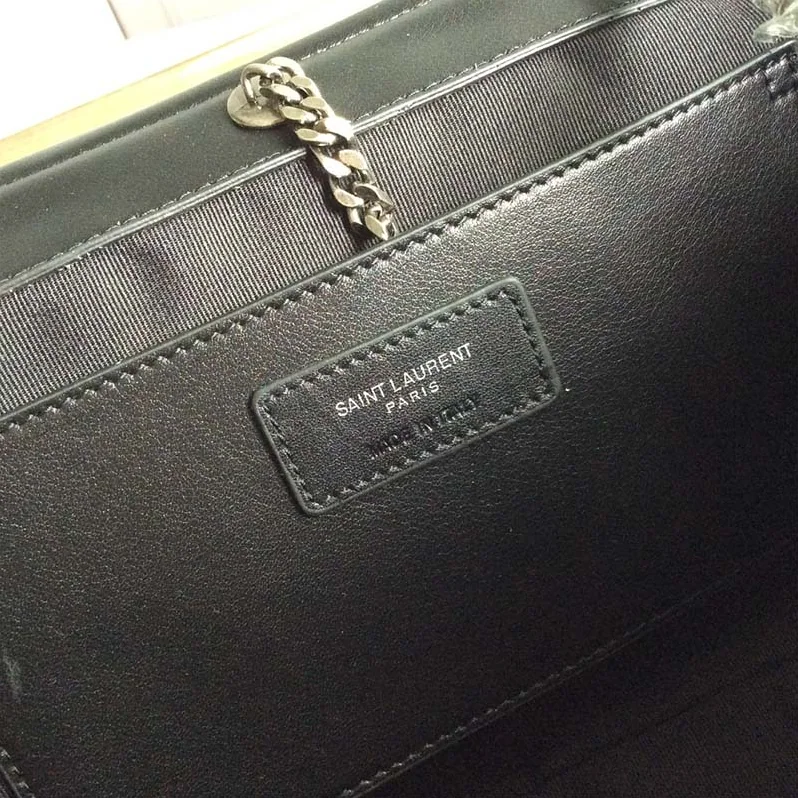 Saint Laurent YSL Small Nolita Bag Vintage Leather for Women in Black Saint Laurent YSL Small Nolita Bag Vintage Leather for Women in Black