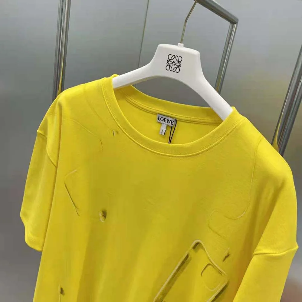 Loewe Objects T-shirt in Cotton for Men in Yellow