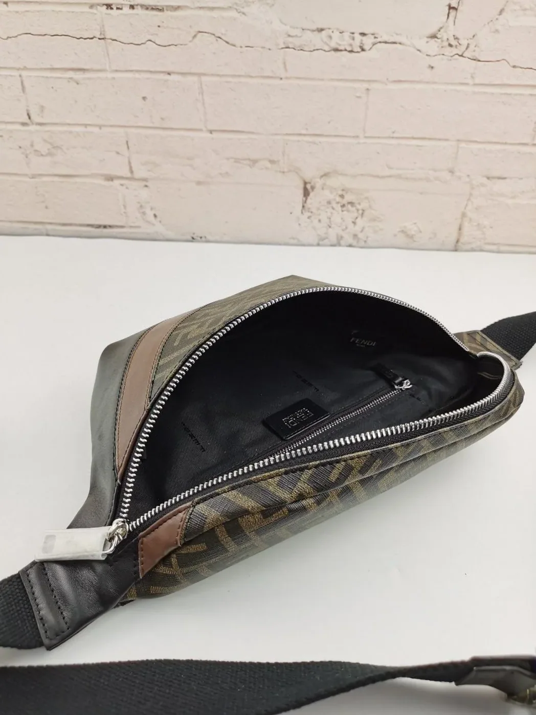 Fendi Belt Bag Khaki in Brown Fendi Belt Bag Khaki in Brown