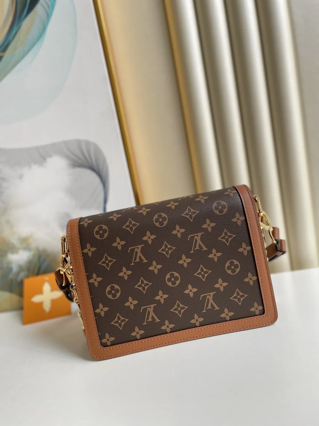 Louis Vuitton Dauphine MM Monogram And Monogram Reverse Canvas By Nicolas Ghesquière For The Cruise Collection, Handbags