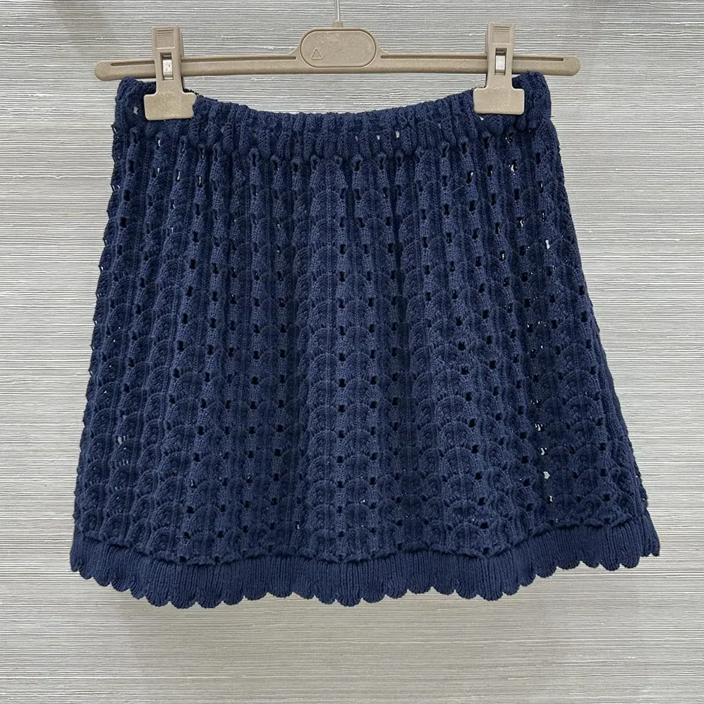 Miu Miu Cotton Miniskirt for Women in Nvay