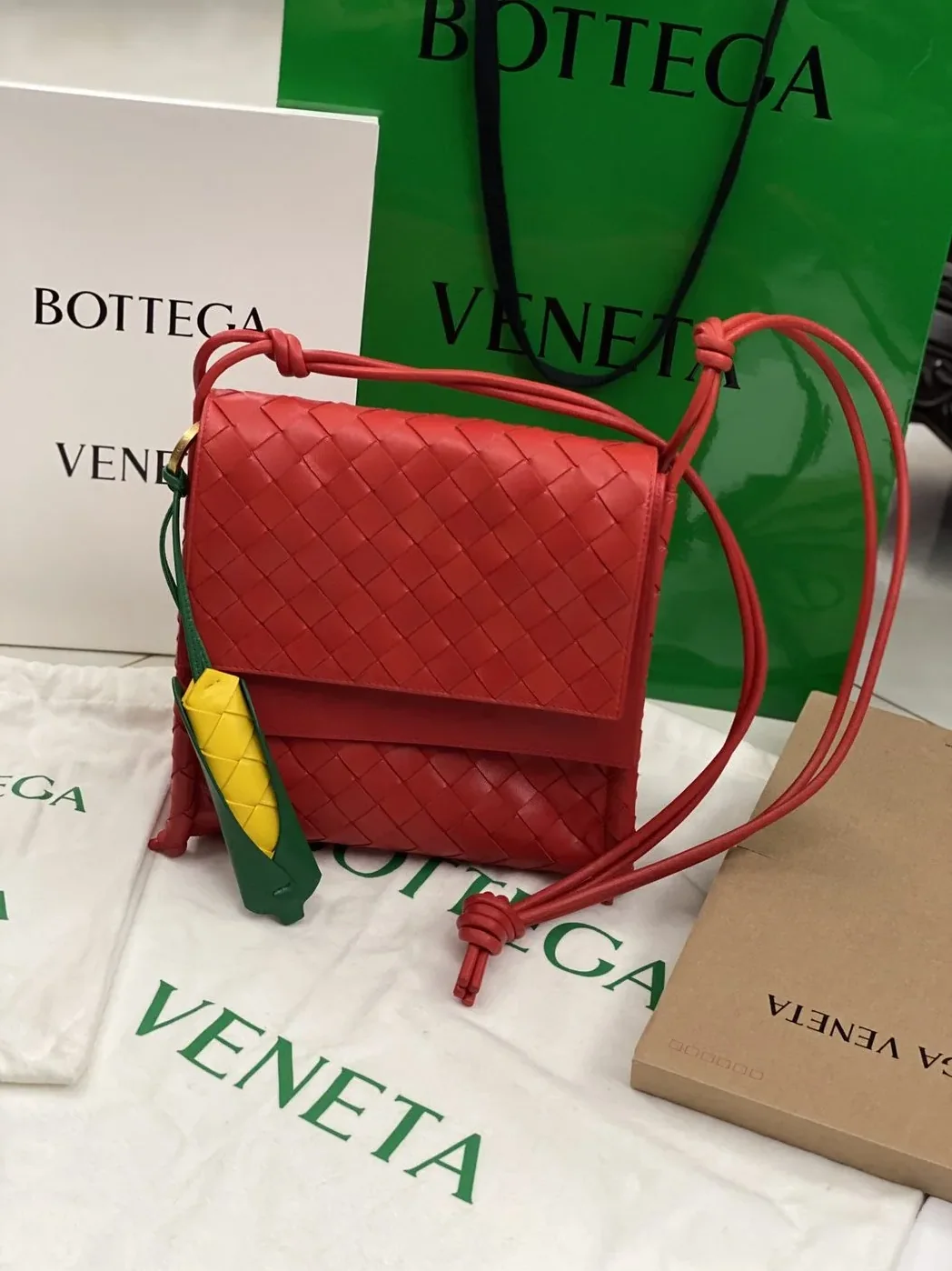Bottega Veneta Backpack Red Bottega Veneta Backpack Red