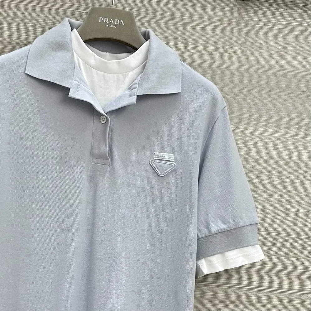 Prada Piqué and Jersey Dress for Women