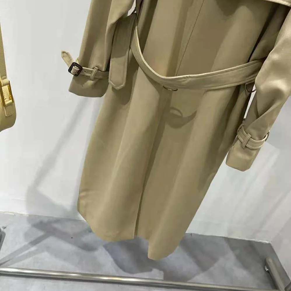 Celine Wiltern Trench Coat in Cotton Gabardine for Men