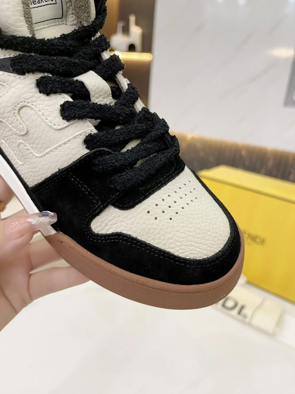 Fendi Low Tops In Black Fendi Low Tops In Black