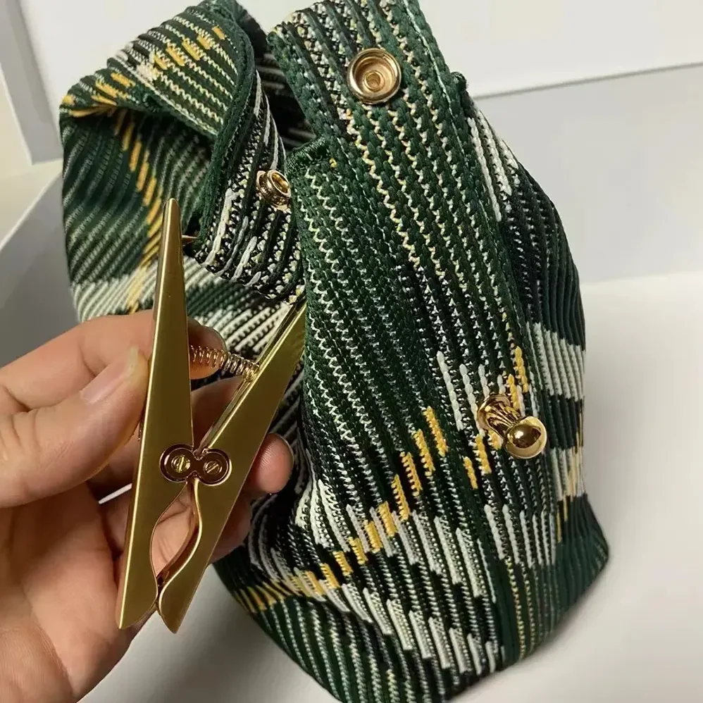 Burberry Mini Peg Duffle Bag for Women in Green
