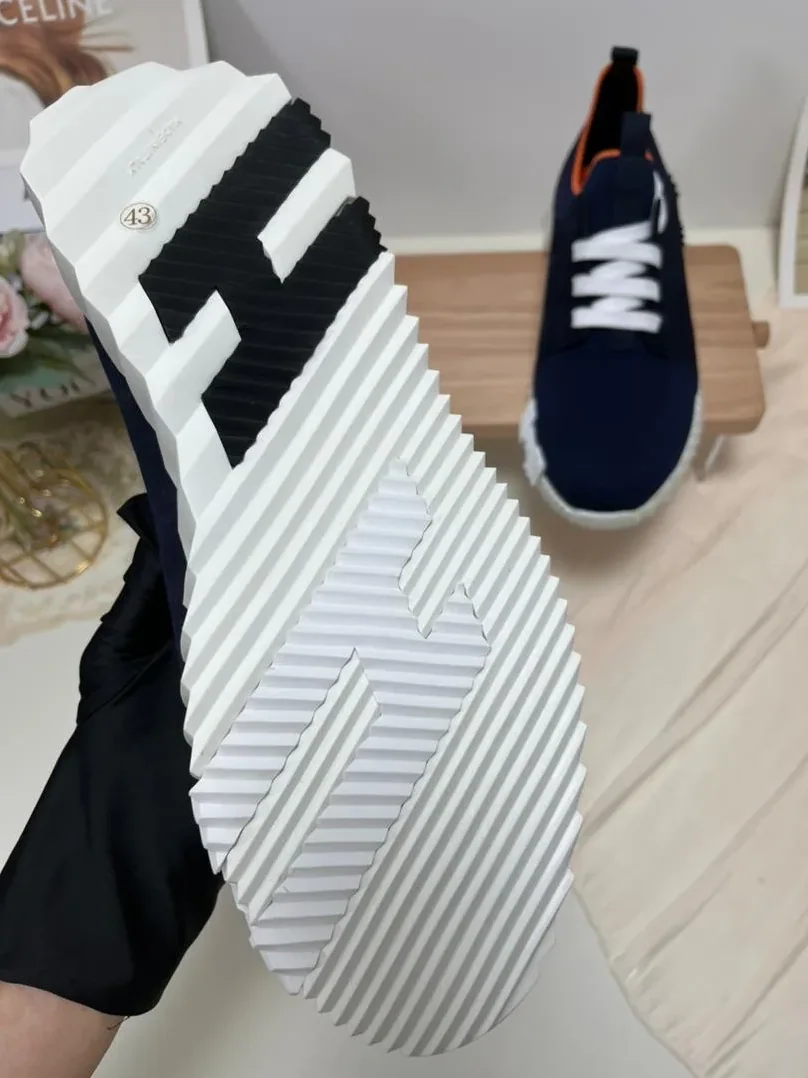 Hermes Depart Sneaker Dark Blue Hermes Depart Sneaker Dark Blue