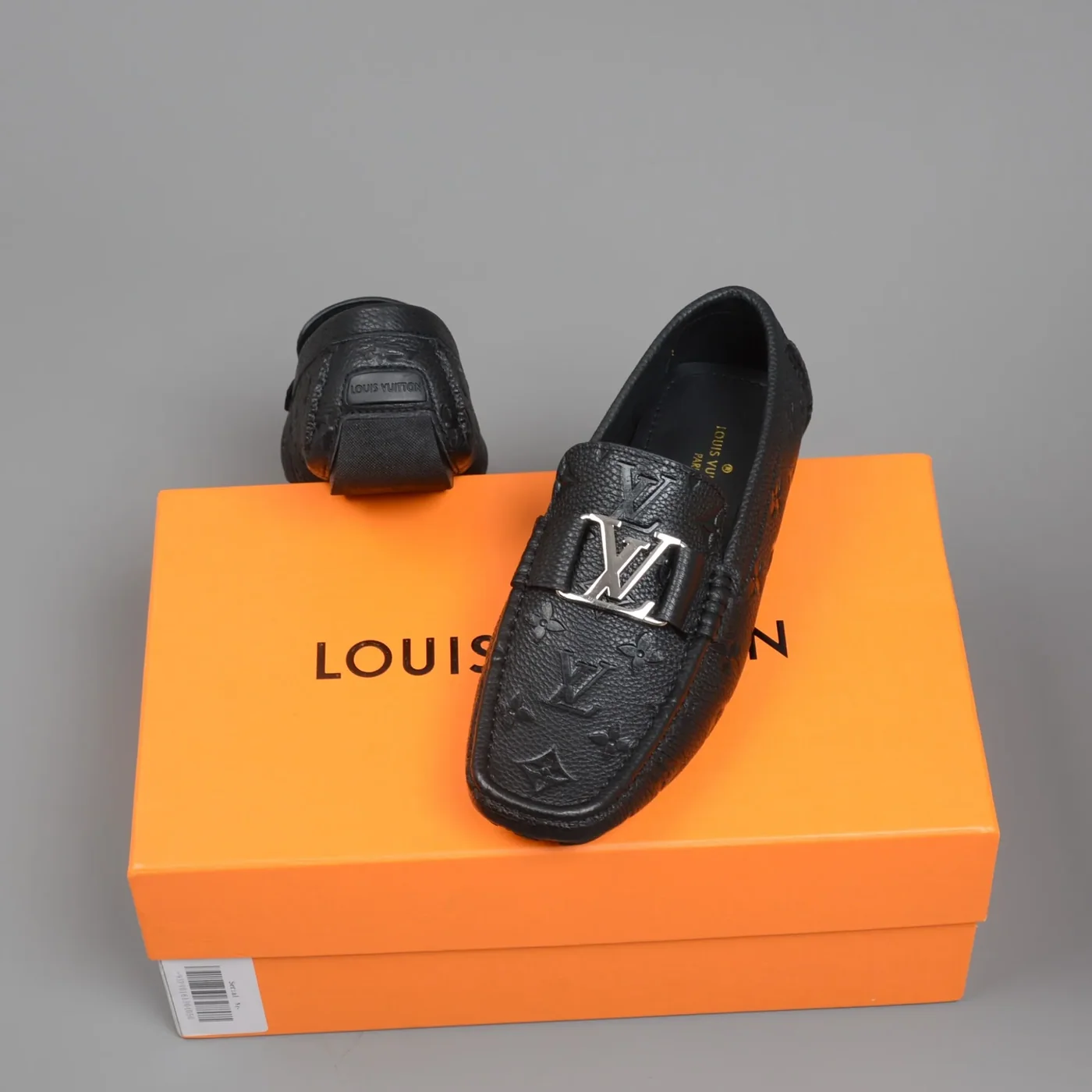 Louis Vuitton Monte Carlo Mocassin Black LV 1A9F9Q Louis Vuitton Monte Carlo Mocassin Black LV 1A9F9Q
