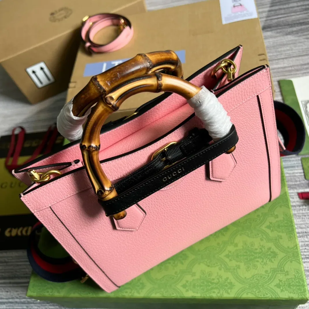 Gucci Diana Medium Tote Bag Pink Gucci Diana Medium Tote Bag Pink