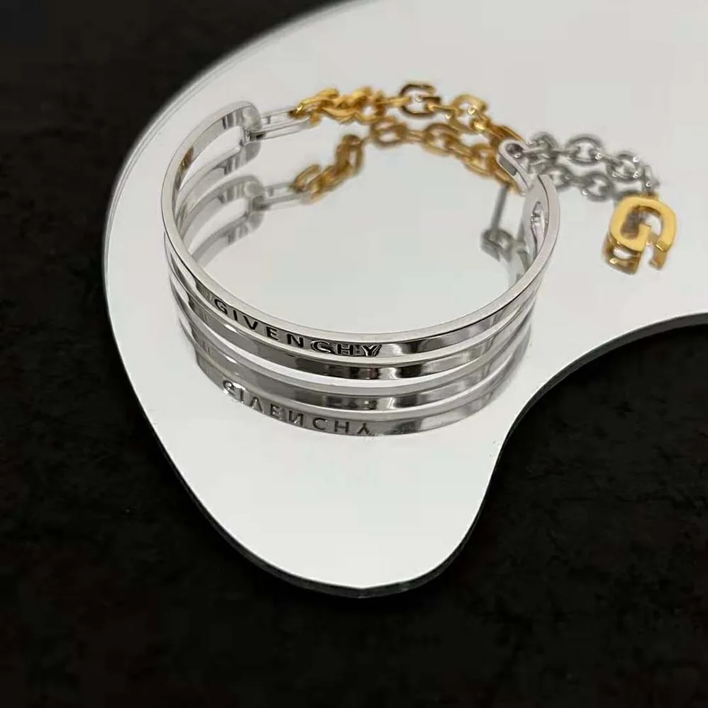 Givenchy G Link Two Tone Bracelet for Women Givenchy G Link Two Tone Bracelet for Women