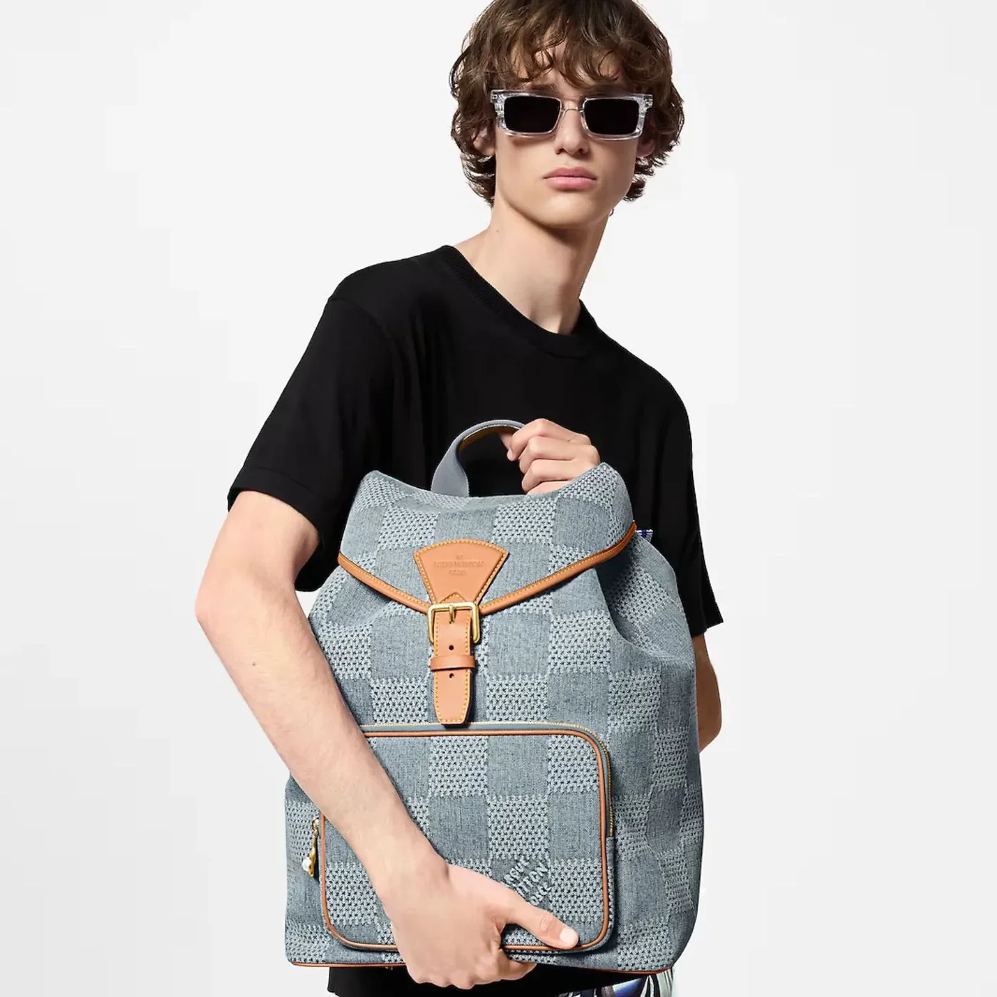 Louis Vuitton Montsouris Backpack Denim / Louis Vuitton Montsouris Backpack Denim /