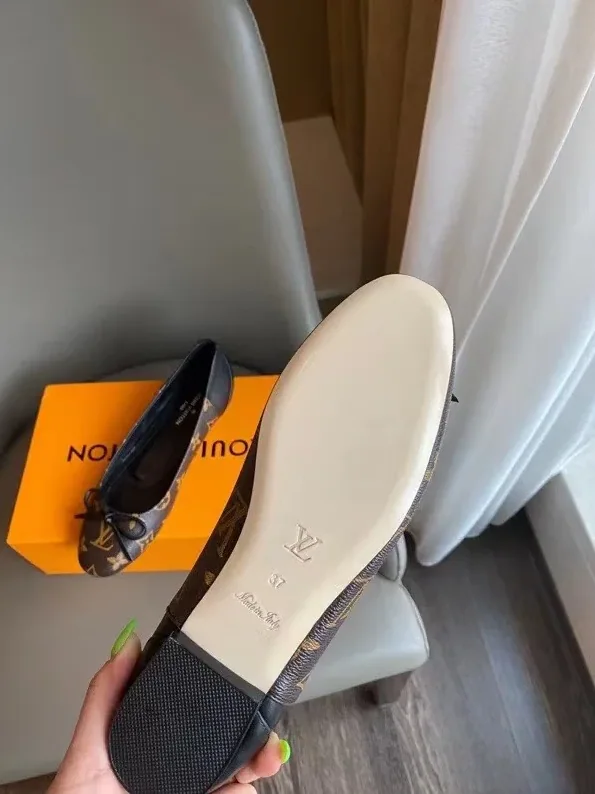Louis Vuitton Joy Ballerina Brown And Black for Women