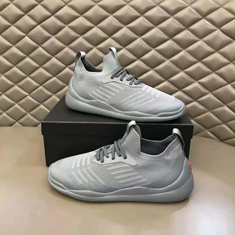 Prada Toblach Technical Fabric Sneakers for Unisex in Gray Prada Toblach Technical Fabric Sneakers for Unisex in Gray