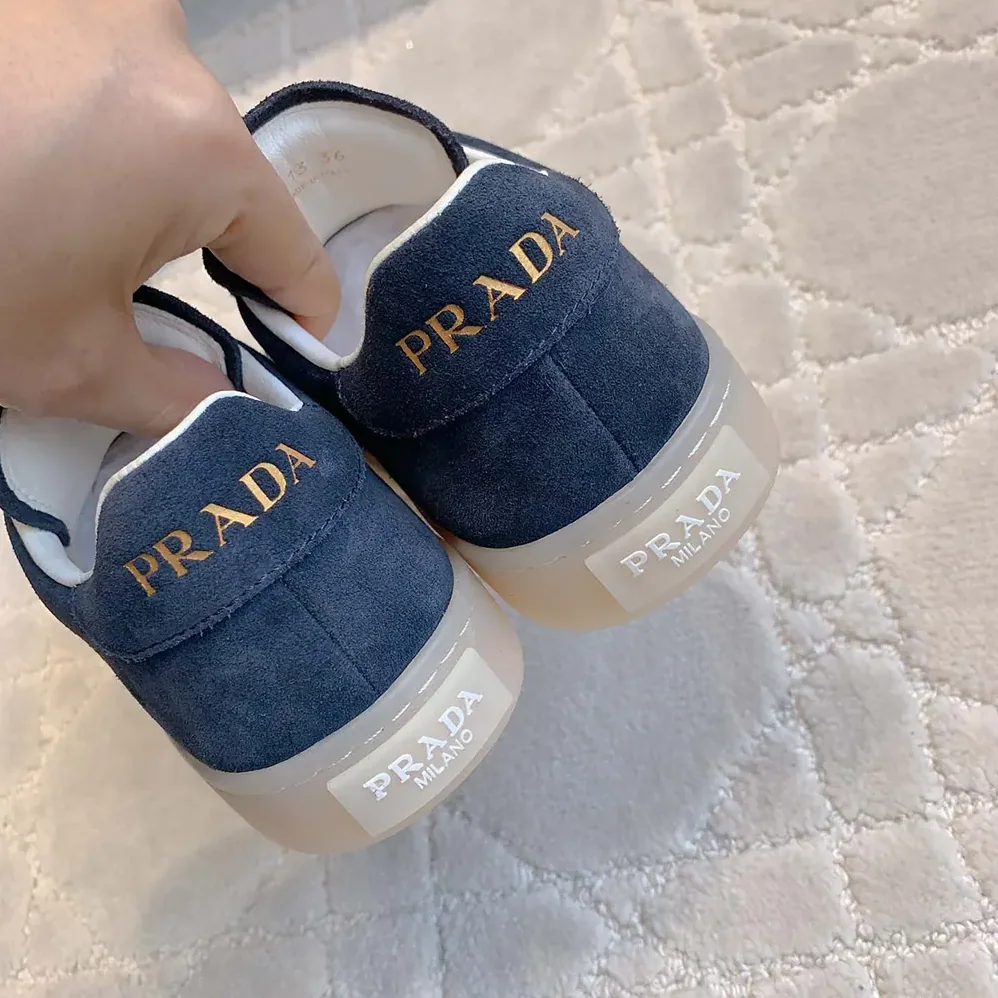 Prada Suede Sneakers for Unisex Prada Suede Sneakers for Unisex
