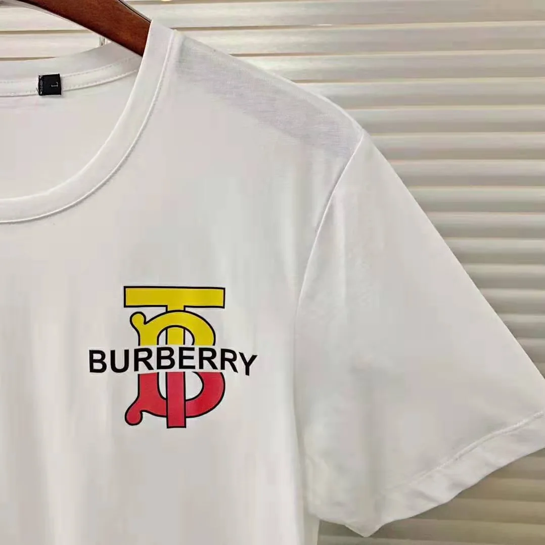 Burberry Monogram Motif Cotton Oversized T-Shirt for Men in White
