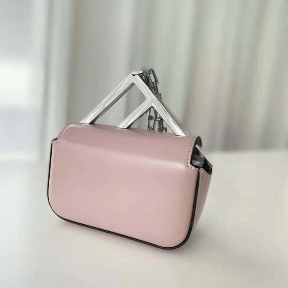 Fendi Nano Bag F Pink Leather Mini for Women in Bag