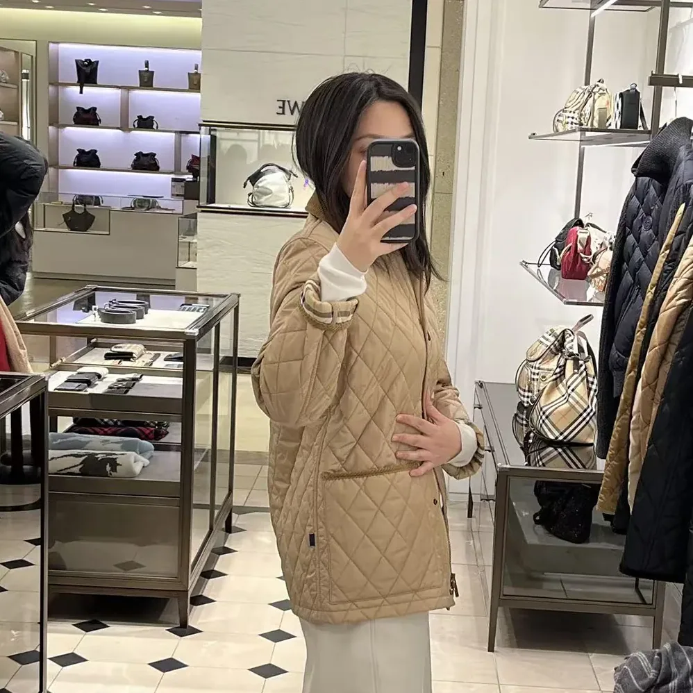 Burberry Quilted Nylon Barn Jacket for Women
