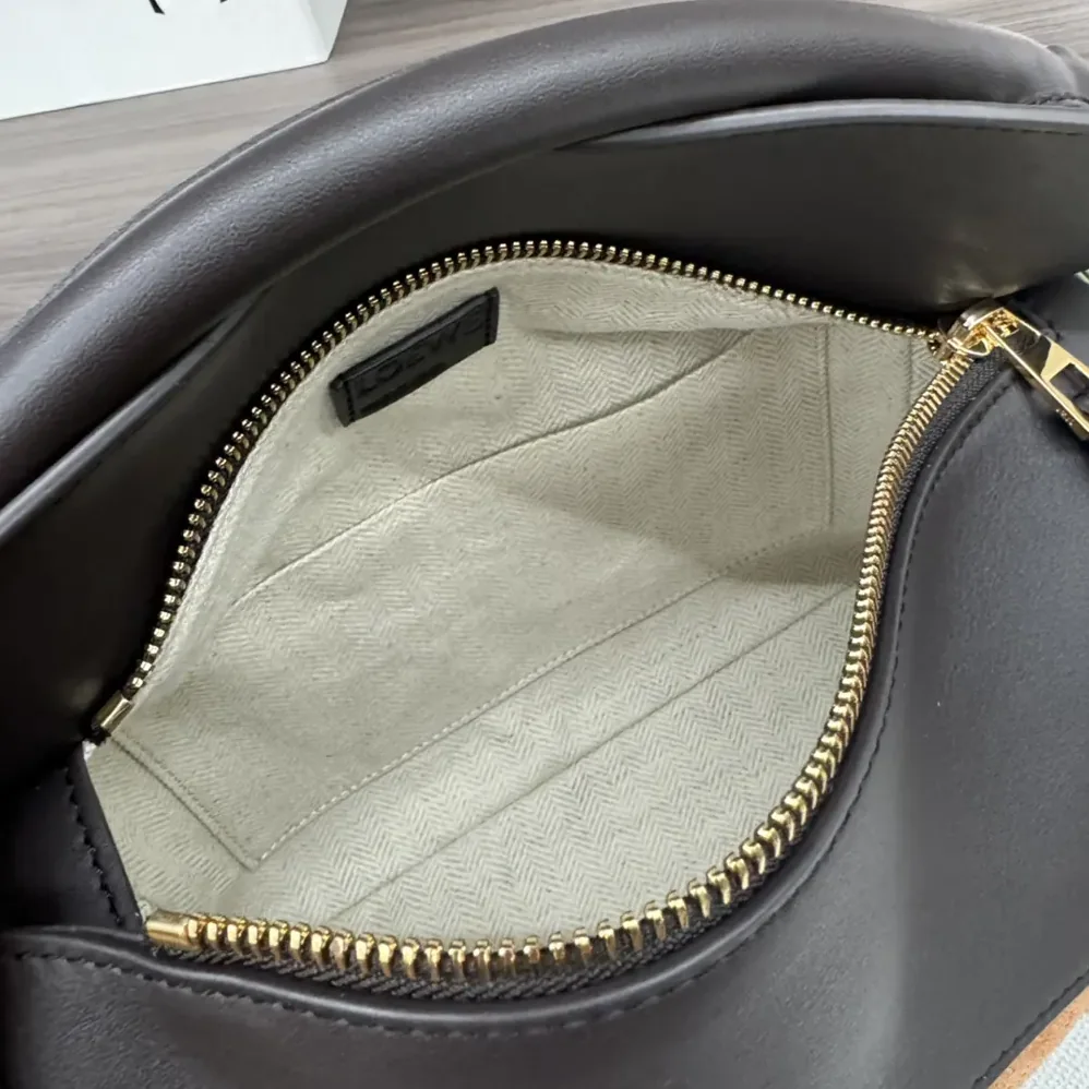 Loewe Small Puzzle Bag in Classic Calfskin and Suede for Unisex