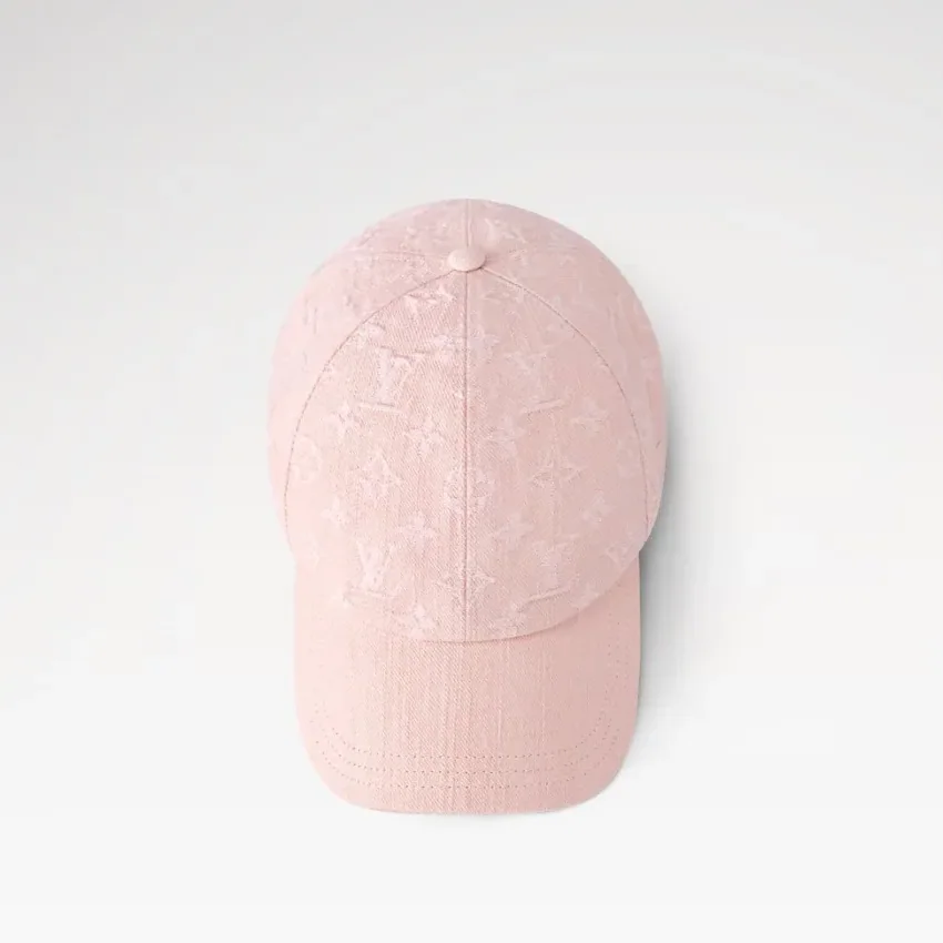 Louis Vuitton Denim Cap Pink Louis Vuitton Denim Cap Pink