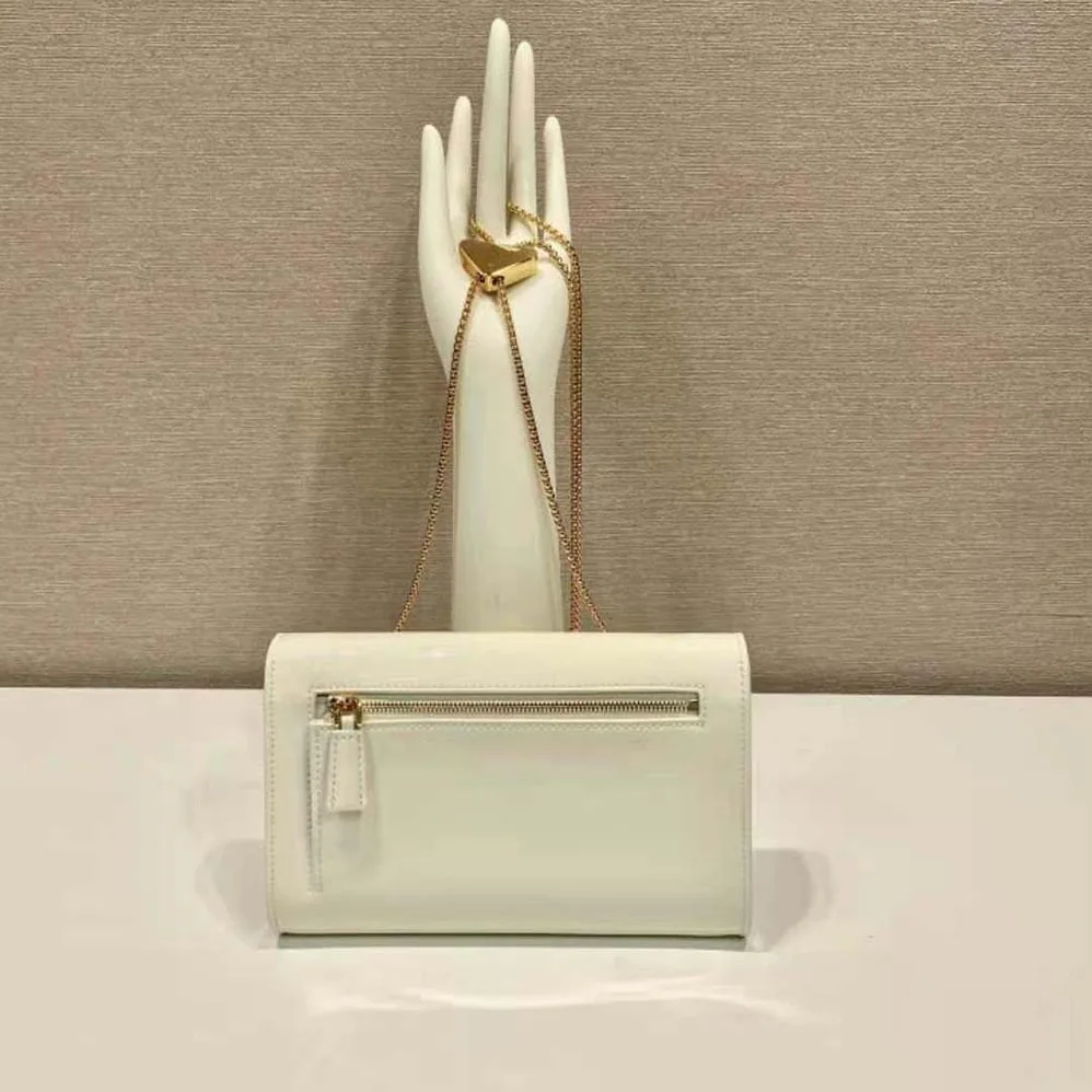 Prada Patent Leather Mini-bag for Women in White
