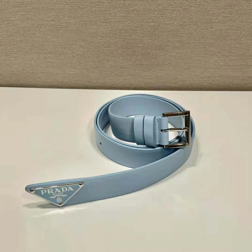 Prada Saffiano Leather Belt Bag for Unisex in Blue Prada Saffiano Leather Belt Bag for Unisex in Blue