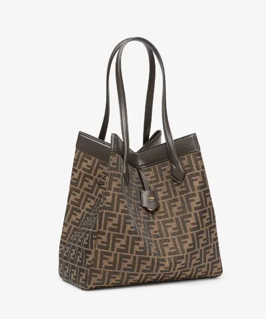 Fendi Origami Mini Brown Bag 8BS083AFPMF1GL7 - / 7.2 Inches Fendi Origami Mini Brown Bag 8BS083AFPMF1GL7 - / 7.2 Inches