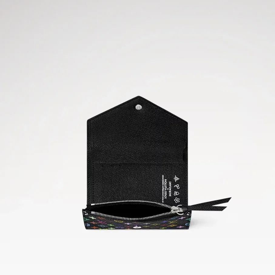 Louis Vuitton LV x TM Victorine Wallet Multicolore Noir / Louis Vuitton LV x TM Victorine Wallet Multicolore Noir /