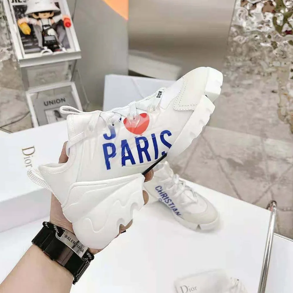 Dior D-connect Sneaker White J Adior Paris Technical Fabric for Women