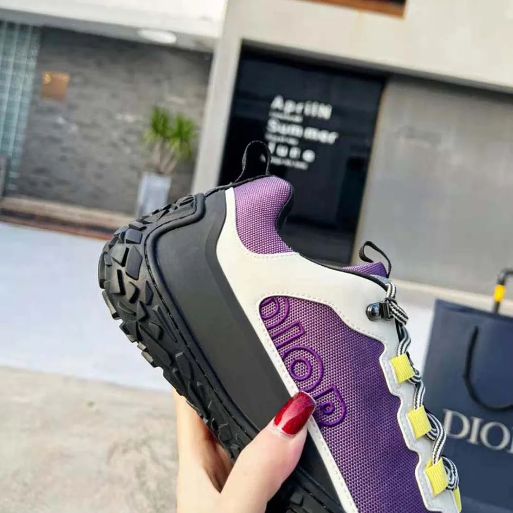 Dior Diorizon Hiking Shoe Black Technical Mesh and Rubber for Men