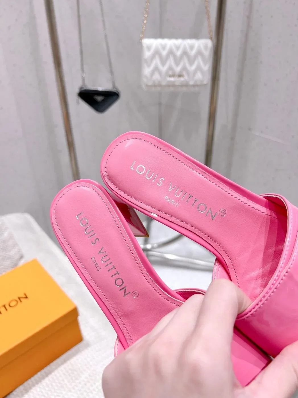 Louis Vuitton Shake Mule Pink