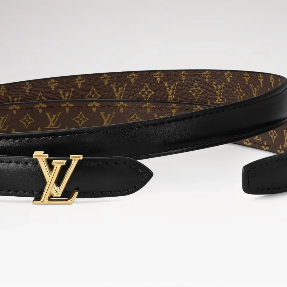 Louis Vuitton LV Mini Reversible Belt Black