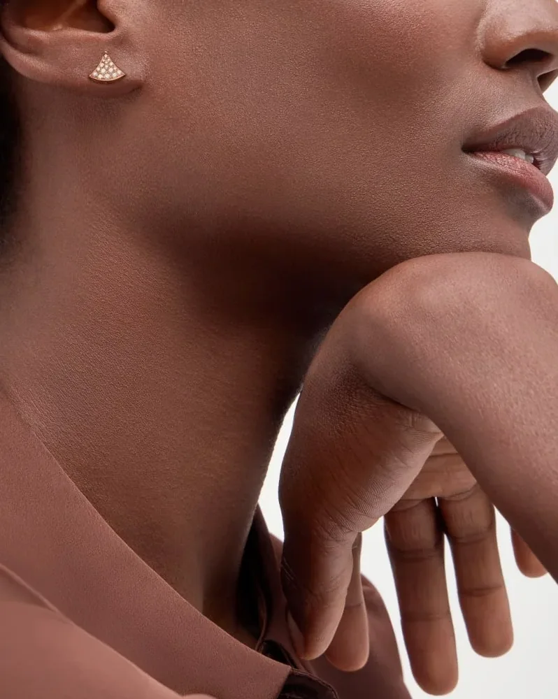 Bvlgari Divas Dream Earrings Rose Gold