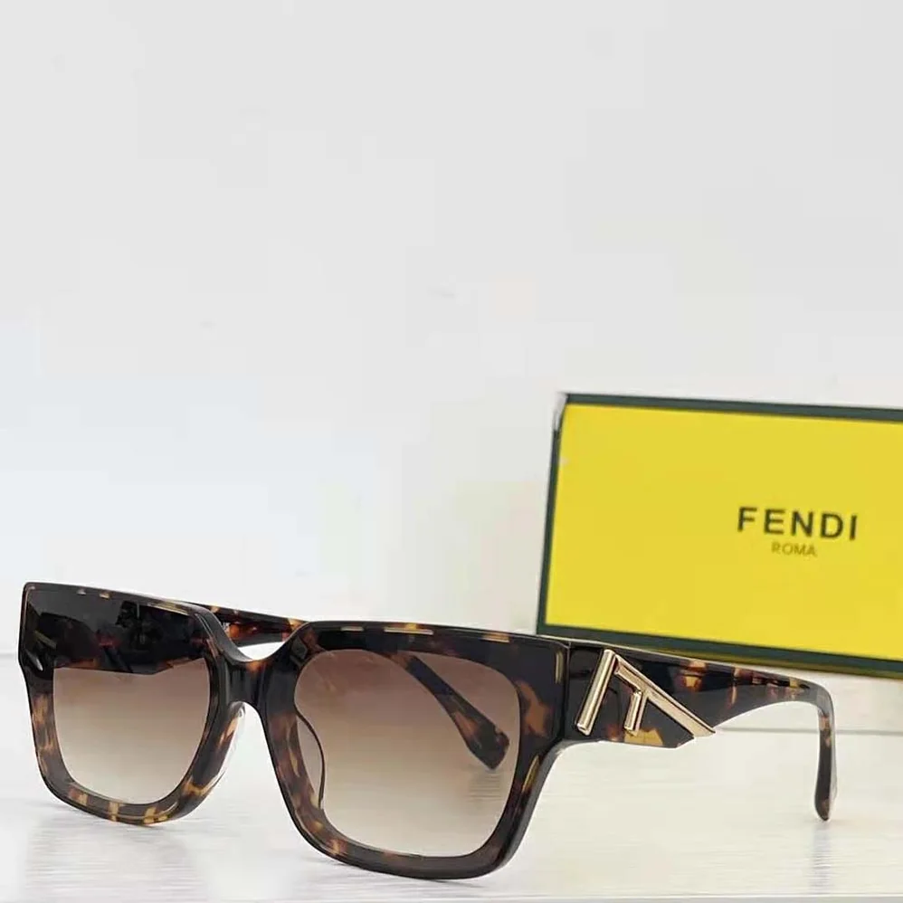 Fendi Fendi First Havana Acetate Sunglasses for Women