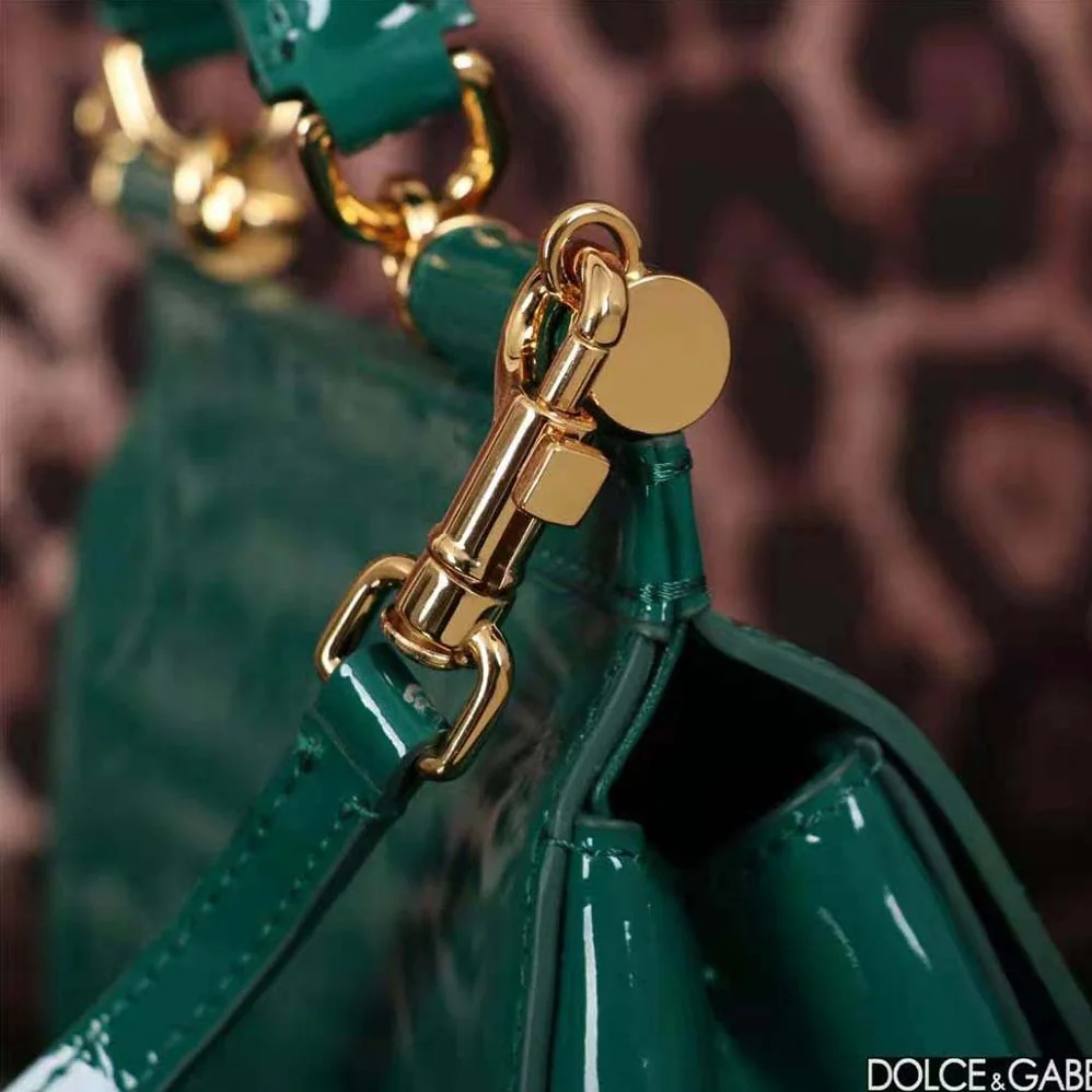 Dolce Gabbana D&G Small Sicily Handbag for Women in Green Dolce Gabbana D&G Small Sicily Handbag for Women in Green