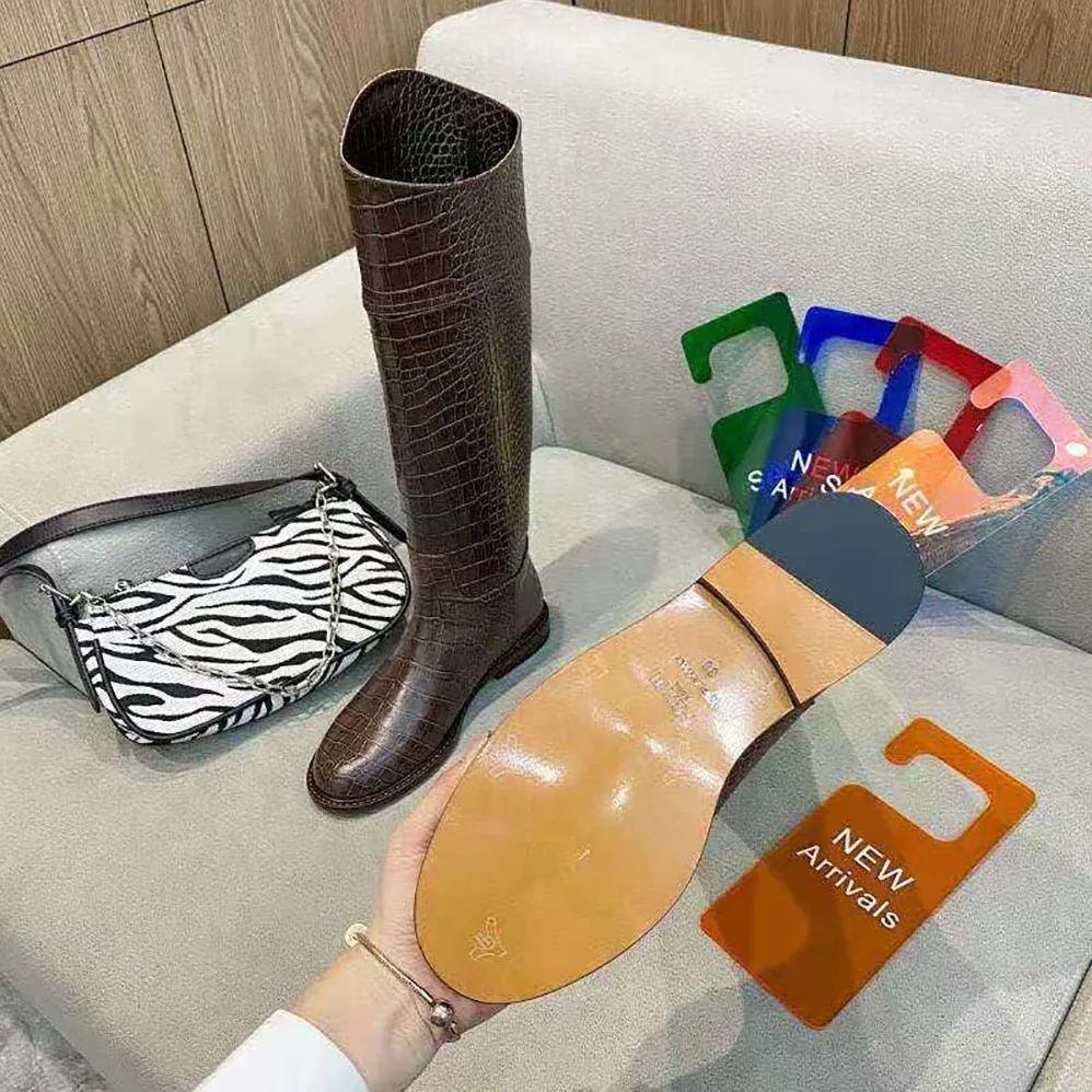 Fendi Karligraphy Brown Leather Boots for Women