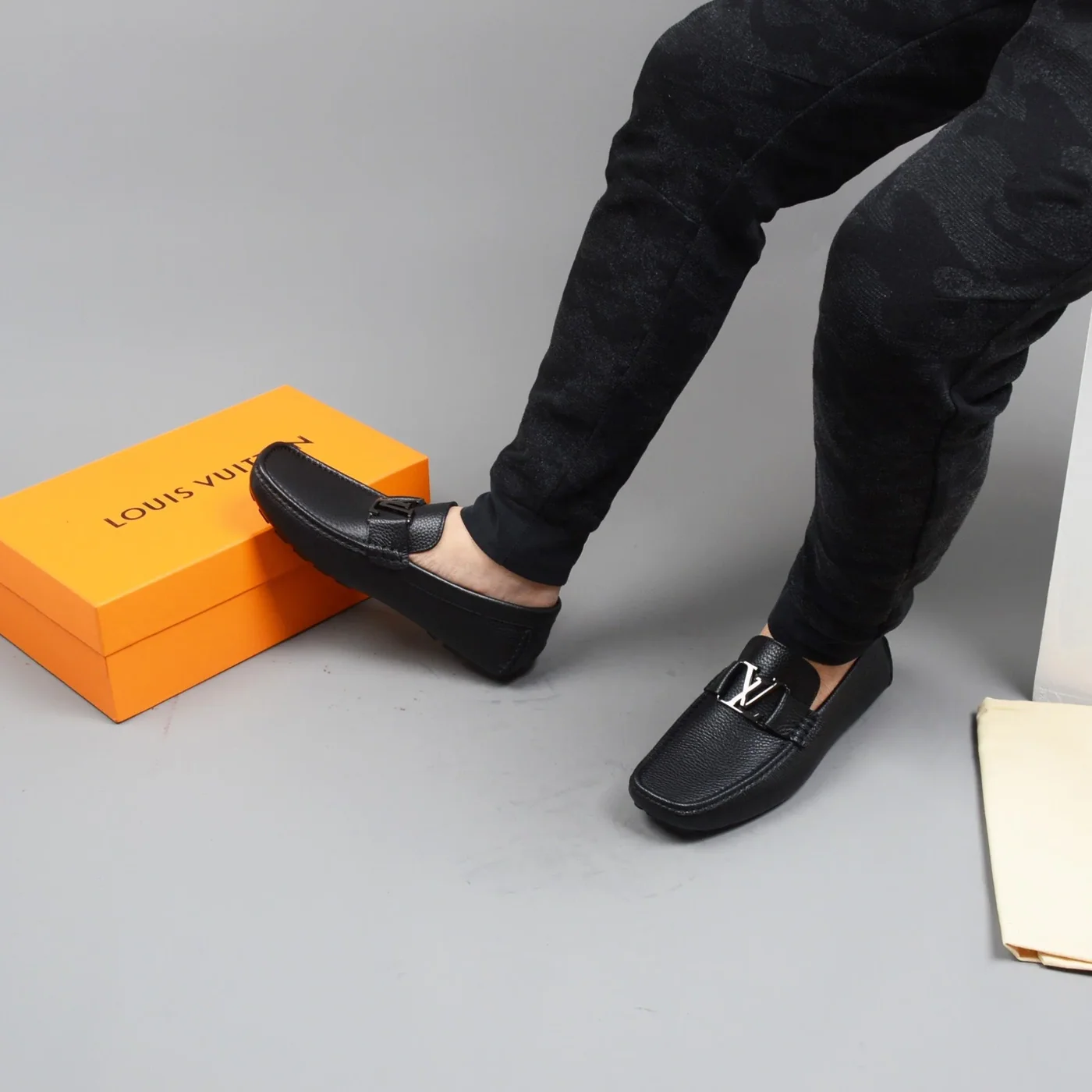 Louis Vuitton Monte Carlo Mocassin Black Louis Vuitton Monte Carlo Mocassin Black